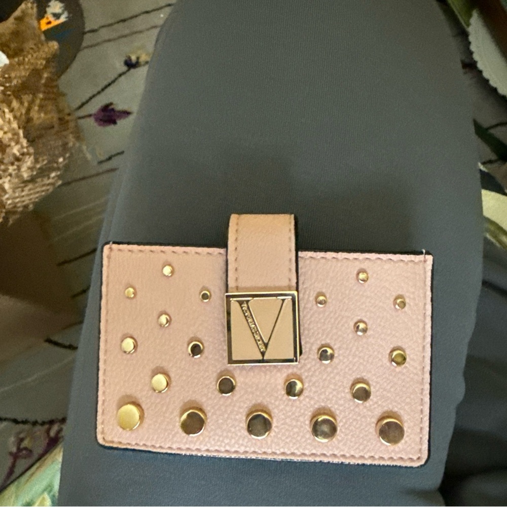 Victoria's Secret new pink accordion Credit Card case